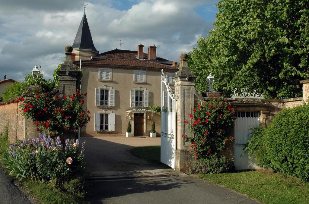 Chateau De La Flechere Bed and Breakfast Blacé Zewnętrze zdjęcie